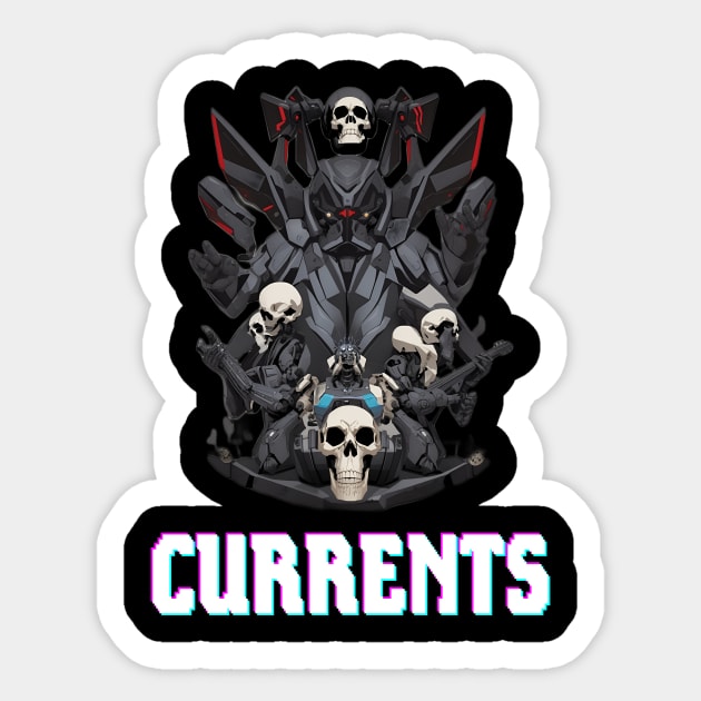 Currents Sticker by Maheswara.Momocats